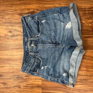 Old Navy Distressed Blue Jean Shorts